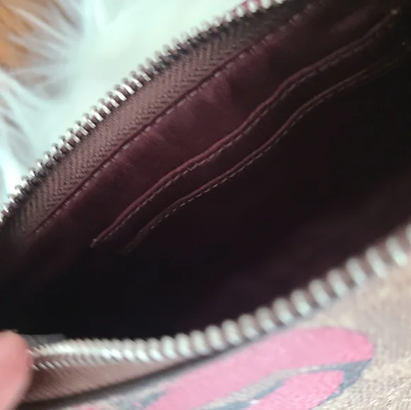 Coach Pink and Brown Teri mini bag - Picture 10 of 13